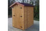 Toilettes sèches d'extérieur en bois 120 x 160 cm