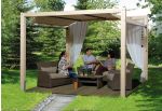 Tonnelle Bois Oasis Jardin Siesta