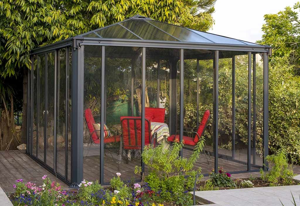 Jardin d’Hiver en Aluminium et Polycarbonate 9 m² – LEDRO 3000