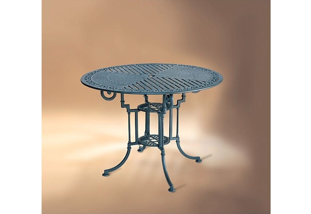 Table de Jardin Ronde Aluminium Teide-Marbella 90cm
