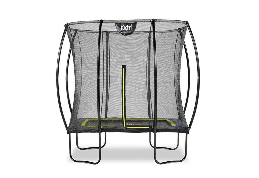 Trampoline rectangulaire sur pieds avec filet de protection - Exit Silhouette