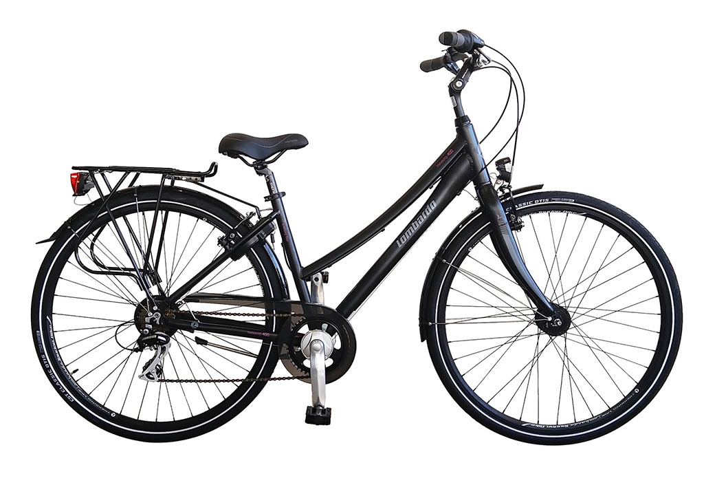 Vélo De Ville MBM Central 28 Pouces Femme - Aluminium 6 Vitesses - Menthe - Neuf