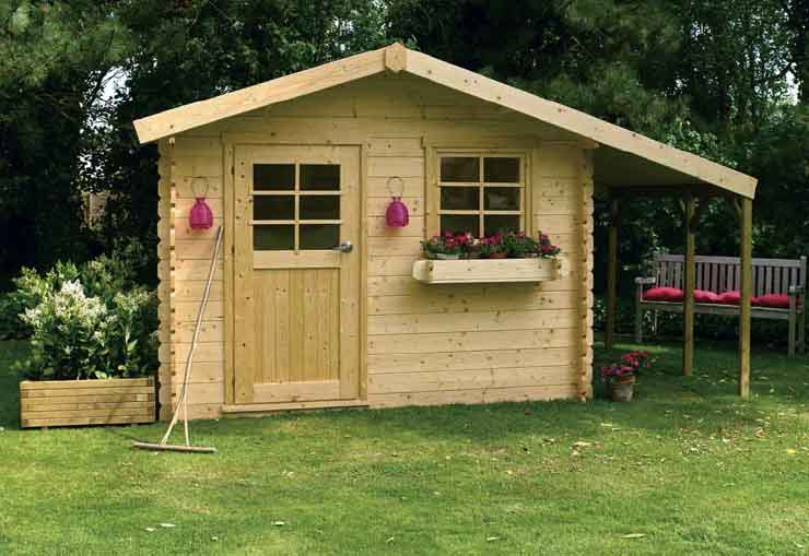 Différences entre cabanon en bois, abri de jardin et chalet de jardin