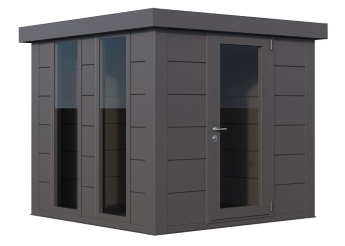 Abri de jardin toit plat
