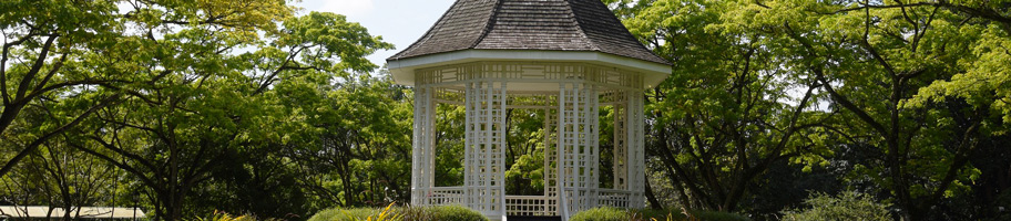 Kiosque de jardin.