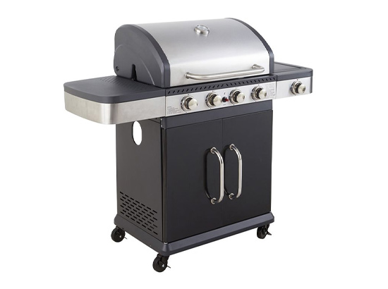 Montage barbecue au gaz