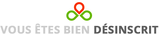 Désinscription confirmée